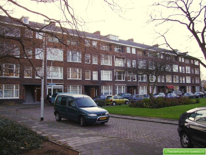 Rotterdam > Vijverhofstraat luchtfoto